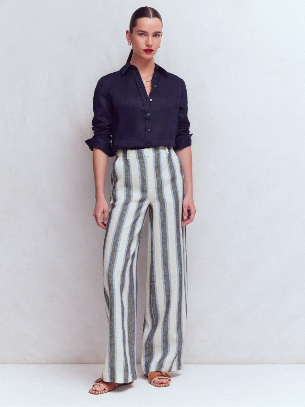 Boden Belgravia Linen Pants